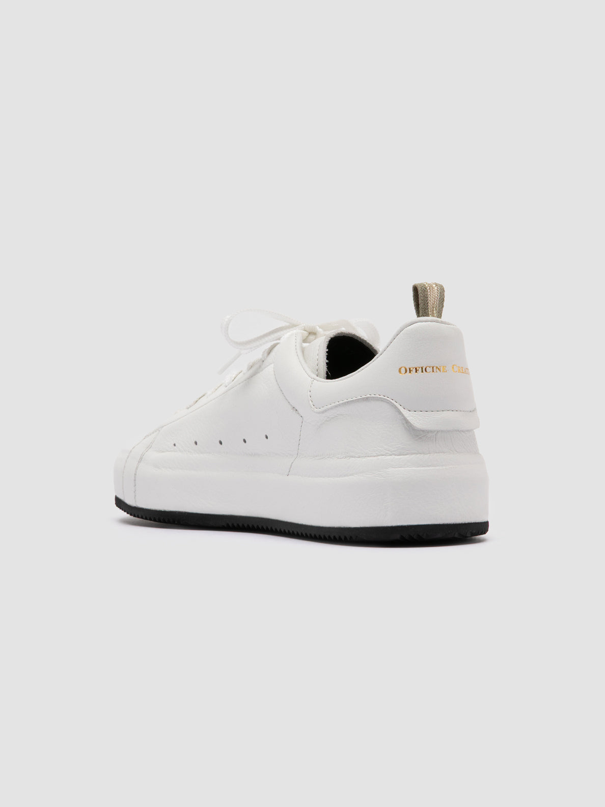 Officine Creative PRIMARY 101 Sneakers in Pelle Bianca Black Friday Prezzi