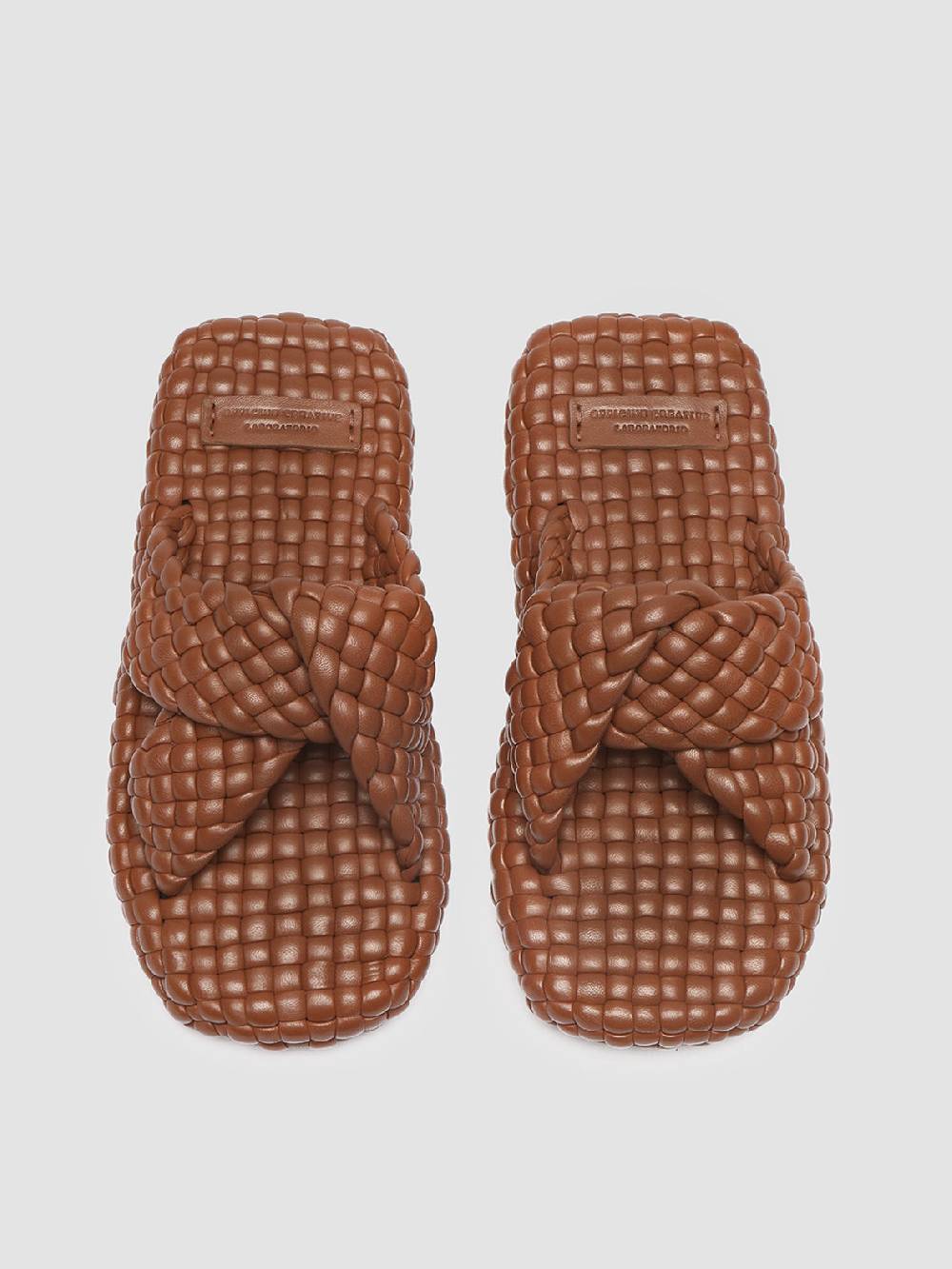 Officine Creative WILLOW 001 Sandali in Pelle Marrone In vendita