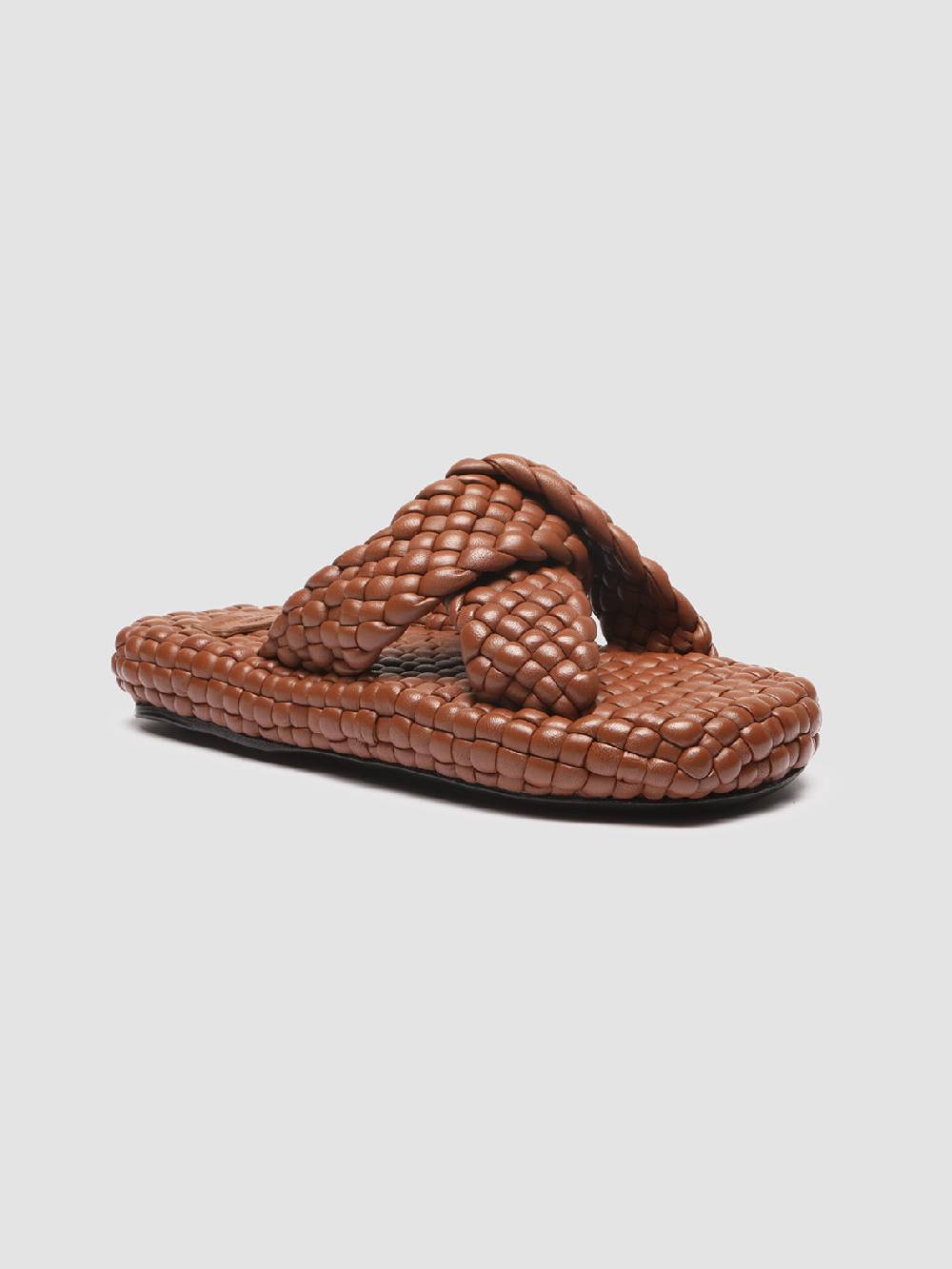 Officine Creative WILLOW 001 Sandali in Pelle Marrone In vendita