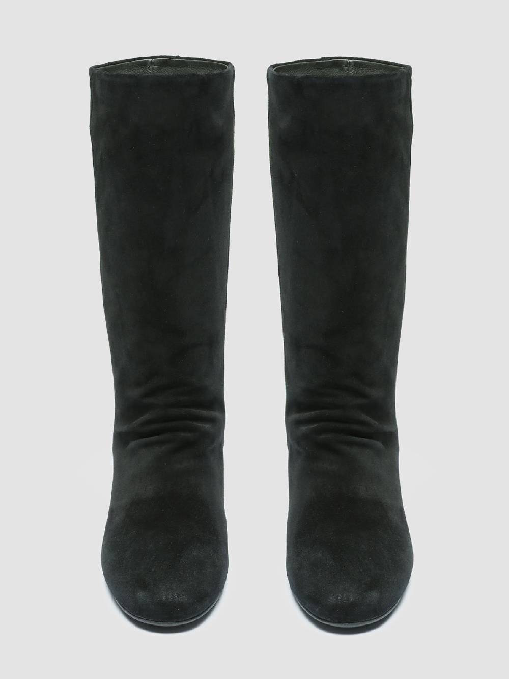 Officine Creative BETH 010 Stivali in Pelle Scamosciata Nera 50% di sconto per tempo limitato