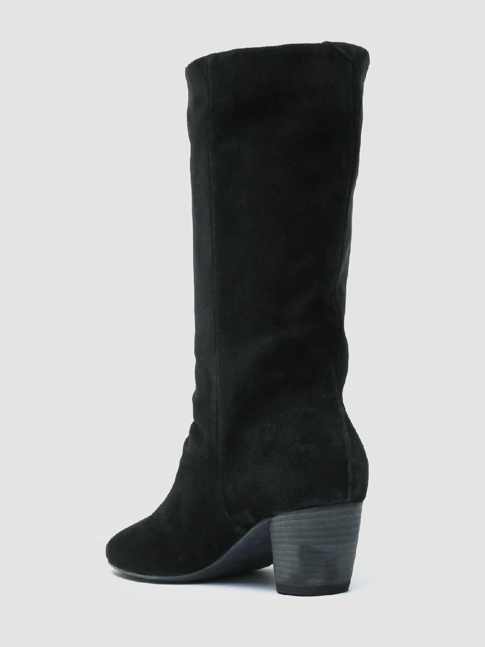 Officine Creative BETH 010 Stivali in Pelle Scamosciata Nera 50% di sconto per tempo limitato