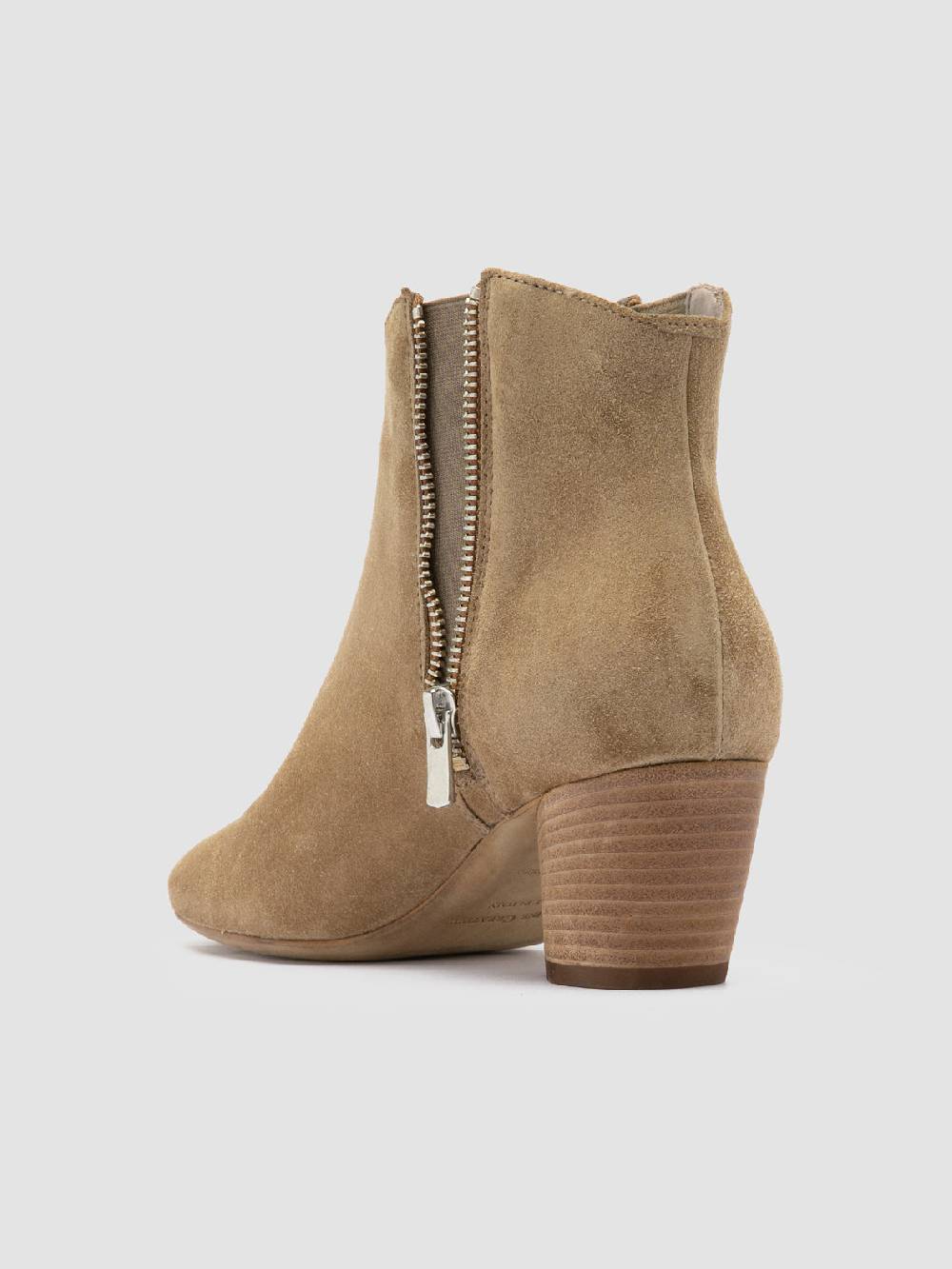Officine Creative BETH 012 Stivaletti Chelsea in Pelle Scamosciata Marrone Sconti questo mese