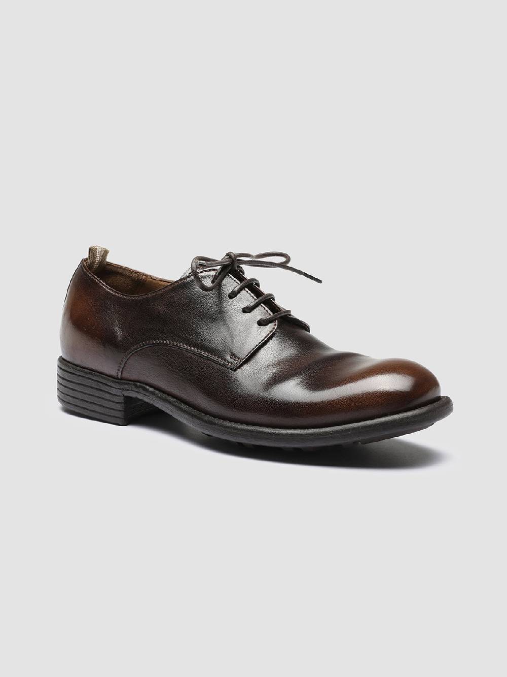 Officine Creative CALIXTE 001 Derby in Pelle Marrone Italy