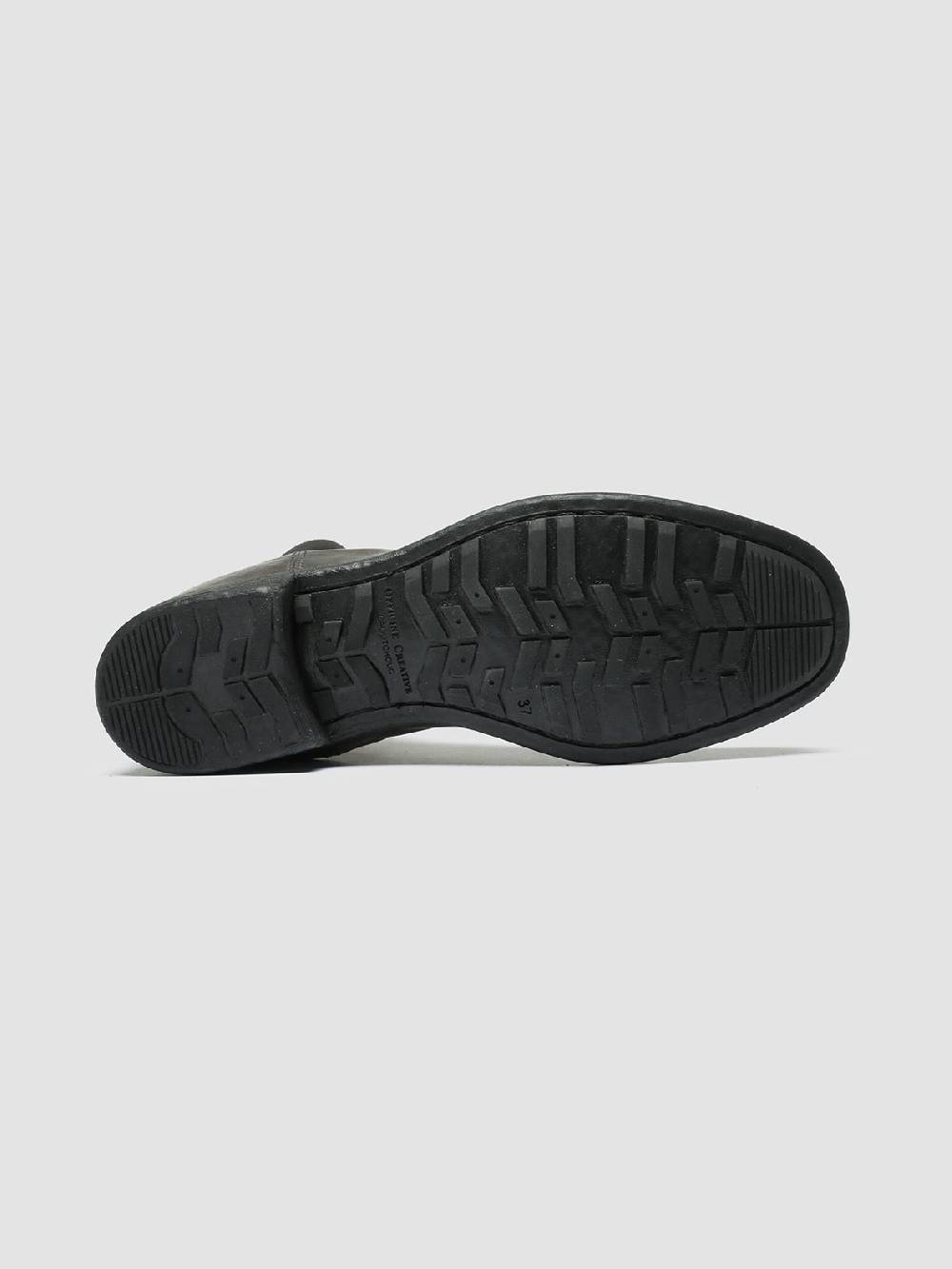 Officine Creative CALIXTE 004 Stivaletti Chelsea in Pelle Grigia Italia