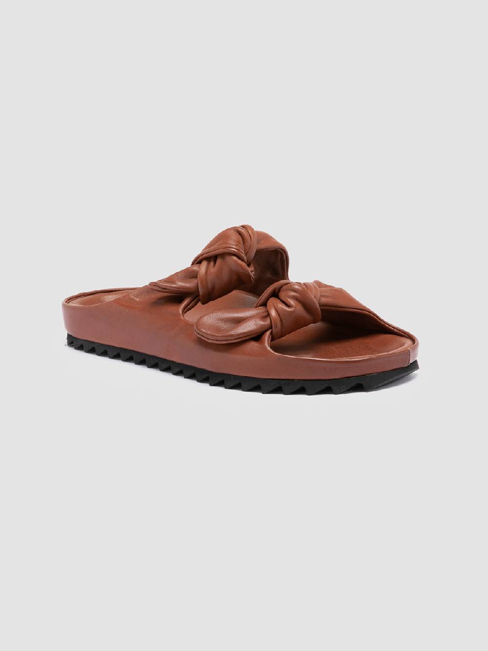 Officine Creative PELAGIE 010 Sandali in Pelle Marrone Nuovo