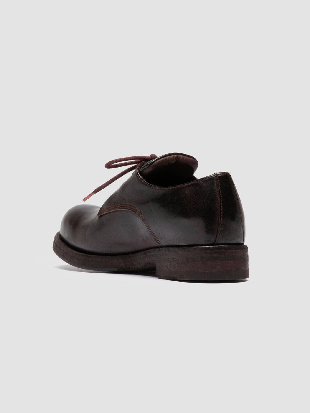 Officine Creative BULLA DD 301 Derby in Pelle Marrone Shopping Online