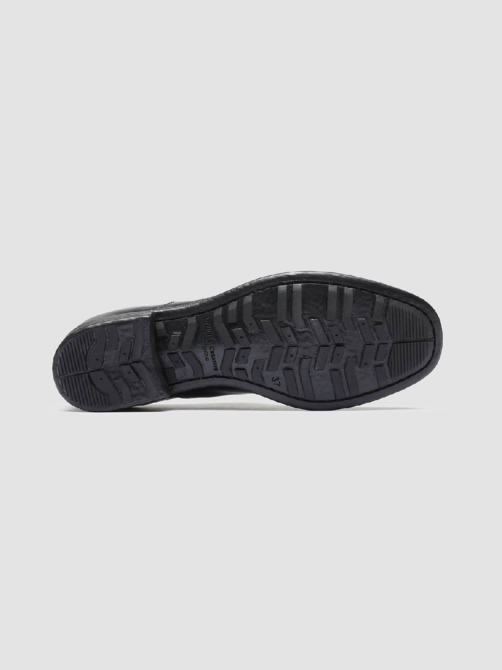 Officine Creative CALIXTE 003 Oxford in Pelle Nera Convenienza