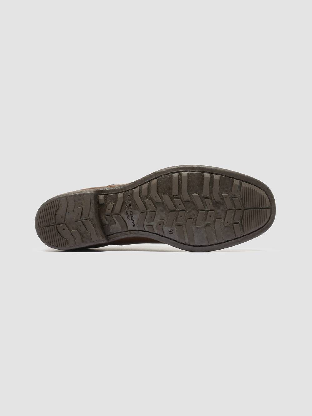 Officine Creative CALIXTE 003 Oxford in Pelle Marrone Novità