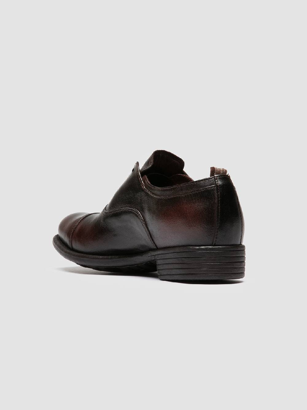 Officine Creative CALIXTE 003 Oxford in Pelle Marrone Presa