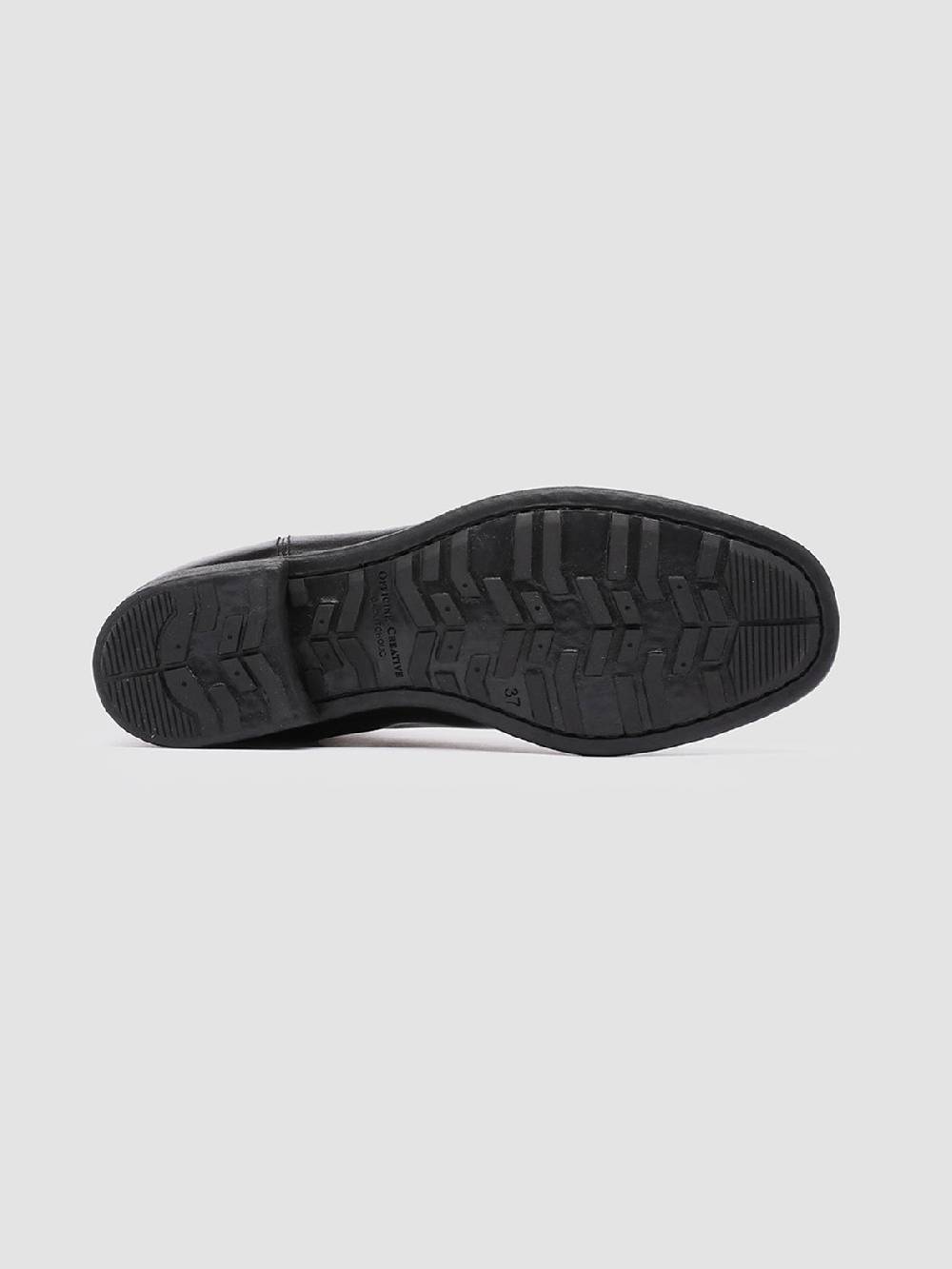 Officine Creative CALIXTE 004 Stivaletti Chelsea in Pelle Nera Sconto
