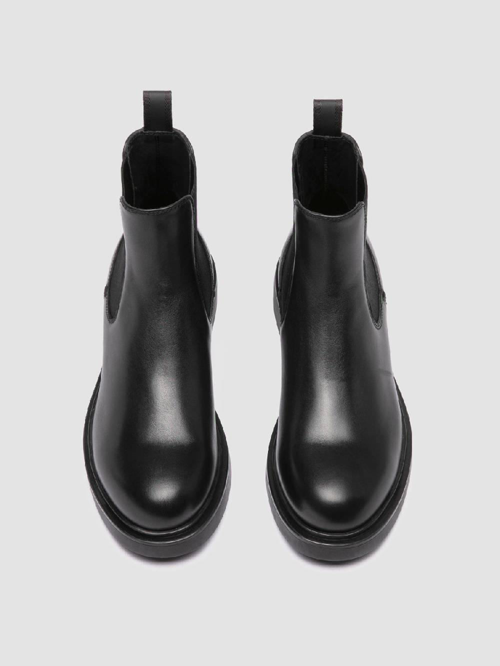 Officine Creative ENGINEER 107 Stivaletti Chelsea in Pelle Nera Offerte