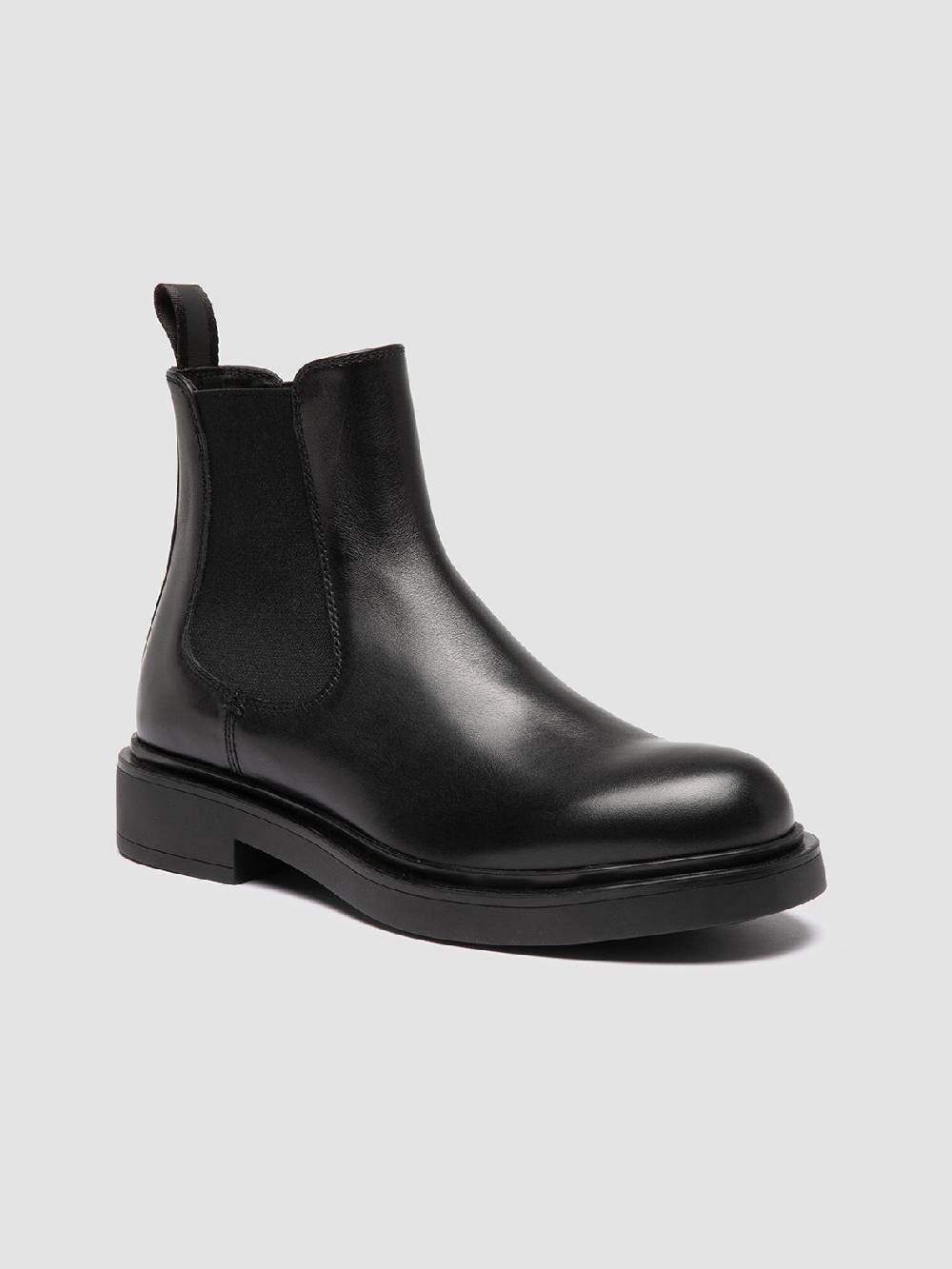 Officine Creative ENGINEER 107 Stivaletti Chelsea in Pelle Nera Offerte