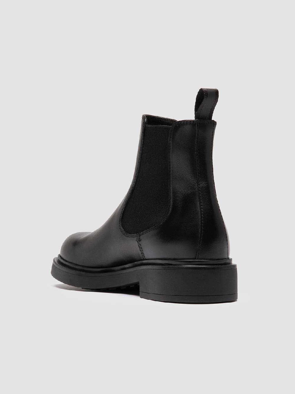 Officine Creative ENGINEER 107 Stivaletti Chelsea in Pelle Nera Offerte