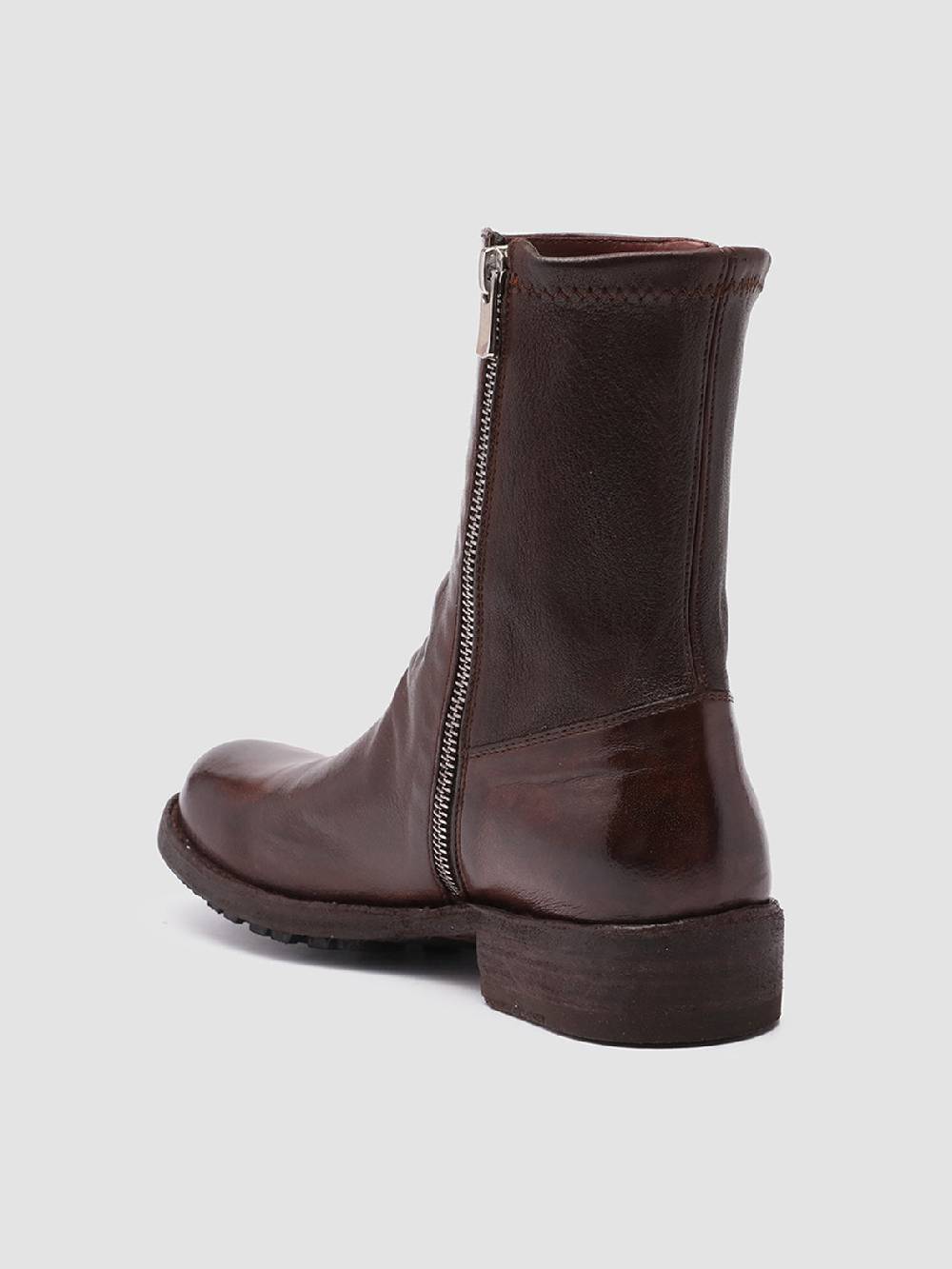 Officine Creative LEGRAND 203 Stivaletti in Pelle Marrone Vendite Flash