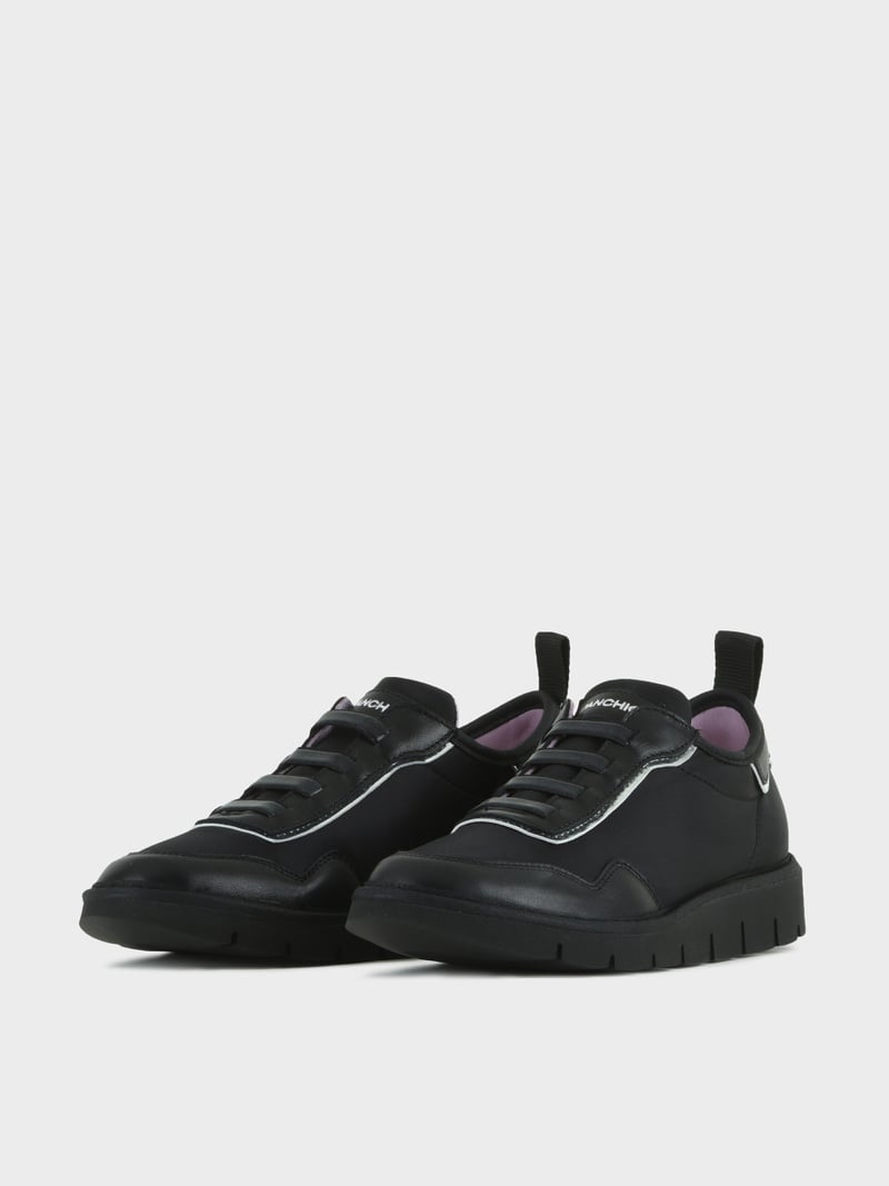 Panchic SLIP ON P05 DONNA IN NYLON E PELLE NERO Vendita