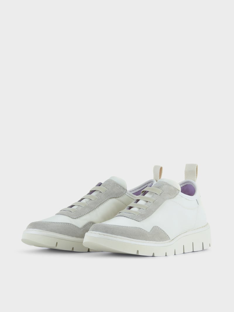 Panchic SLIP ON P05 DONNA IN NYLON E SUEDE NEBBIA Acquista Ora