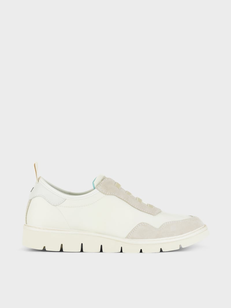 Panchic SLIP ON P05 UOMO IN NYLON E SUEDE NEBBIA Vendite Flash