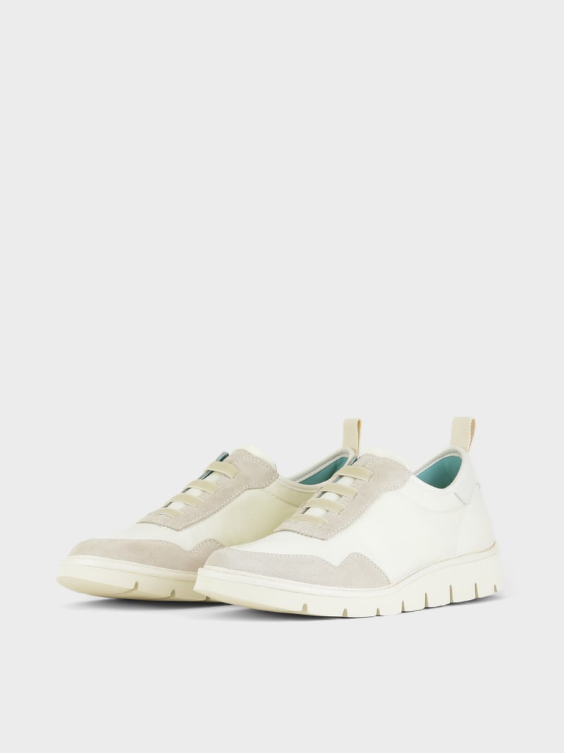 Panchic SLIP ON P05 UOMO IN NYLON E SUEDE NEBBIA Vendite Flash