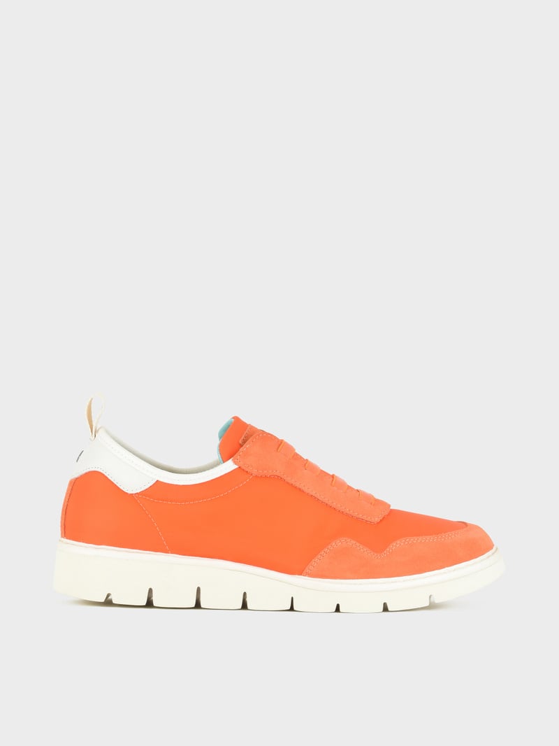 Panchic SLIP ON P05 UOMO IN NYLON E SUEDE ARANCIO Negozio