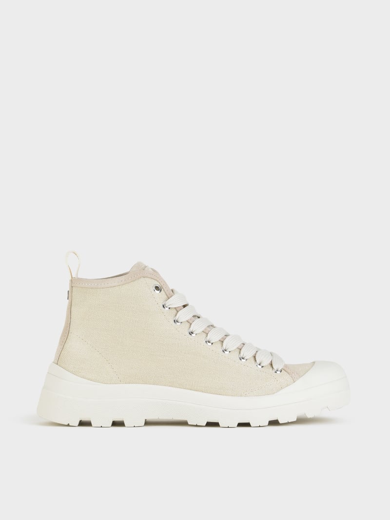 Panchic POLACCHINO P03 UOMO IN LINO E SUEDE NEBBIA 2025