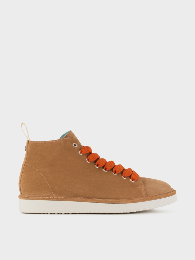 Panchic POLACCHINO P01 UOMO IN SUEDE BISCOTTO-ARANCIO BRUCIATO Prezzo Ridotto