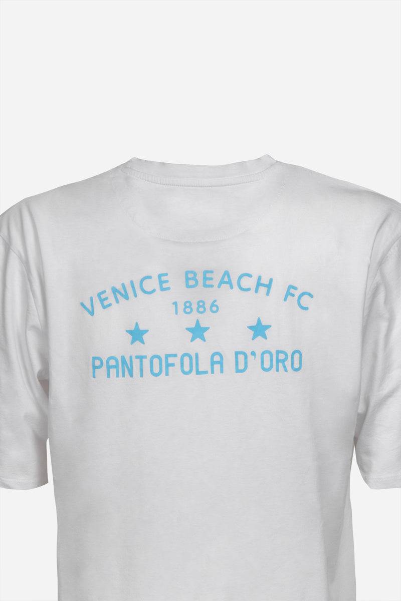 Pantofola Doro T-shirt con logo vintage PDO x Venice Beach FC Italia