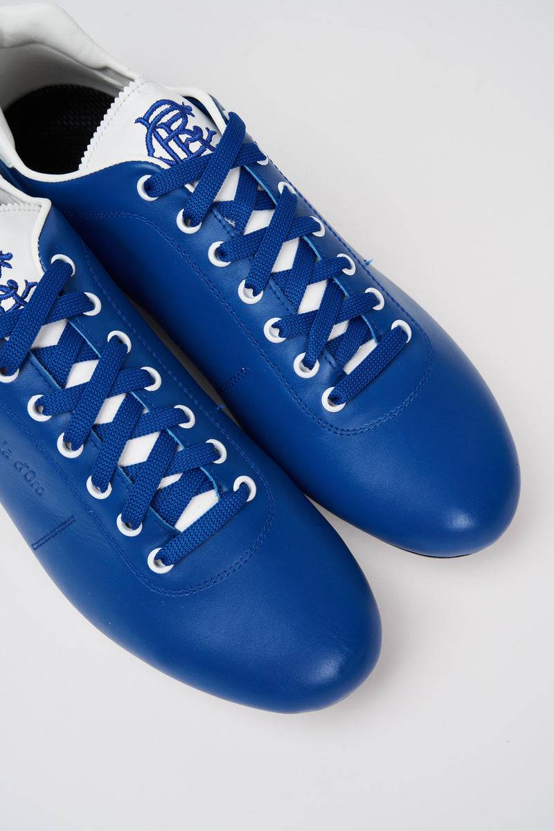Pantofola Doro Scarpe da calcio in pelle Lazzarini x GLASGOW RANGERS Vendita