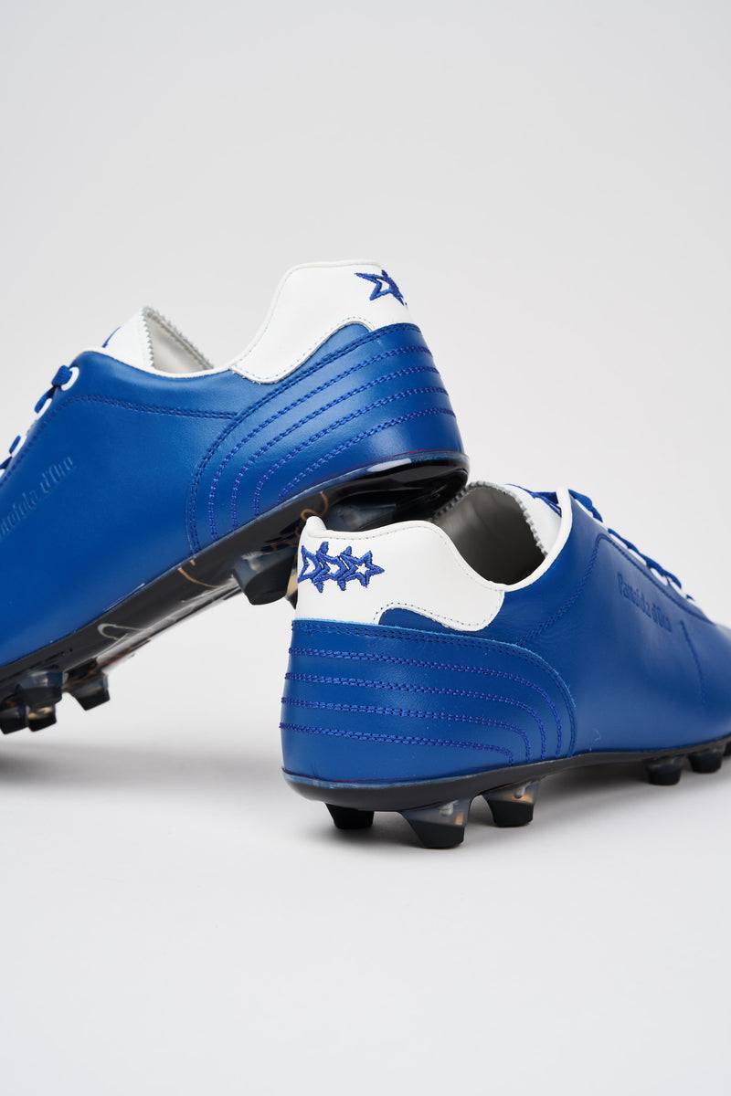 Pantofola Doro Scarpe da calcio in pelle Lazzarini x GLASGOW RANGERS Vendita