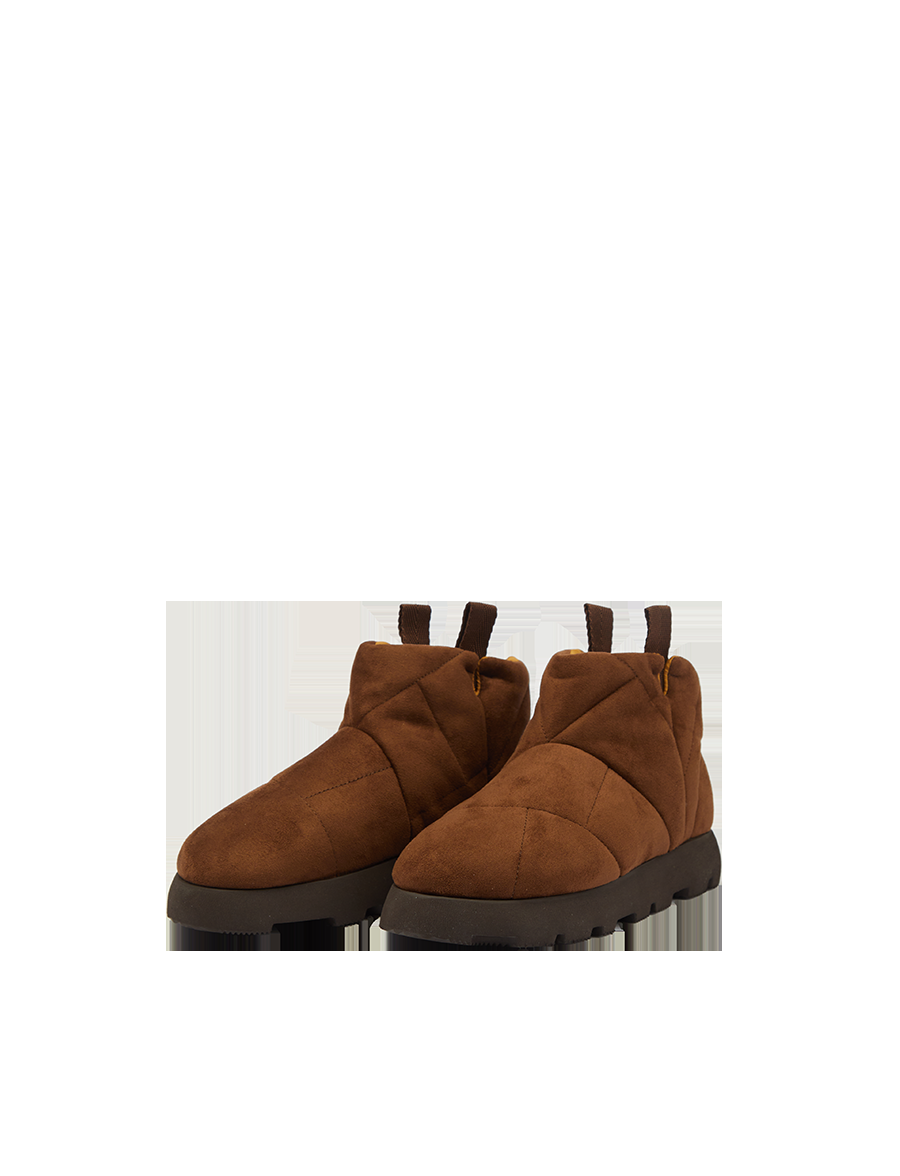 Piumestudio Quadrato Suede Tabacco Sottocosto