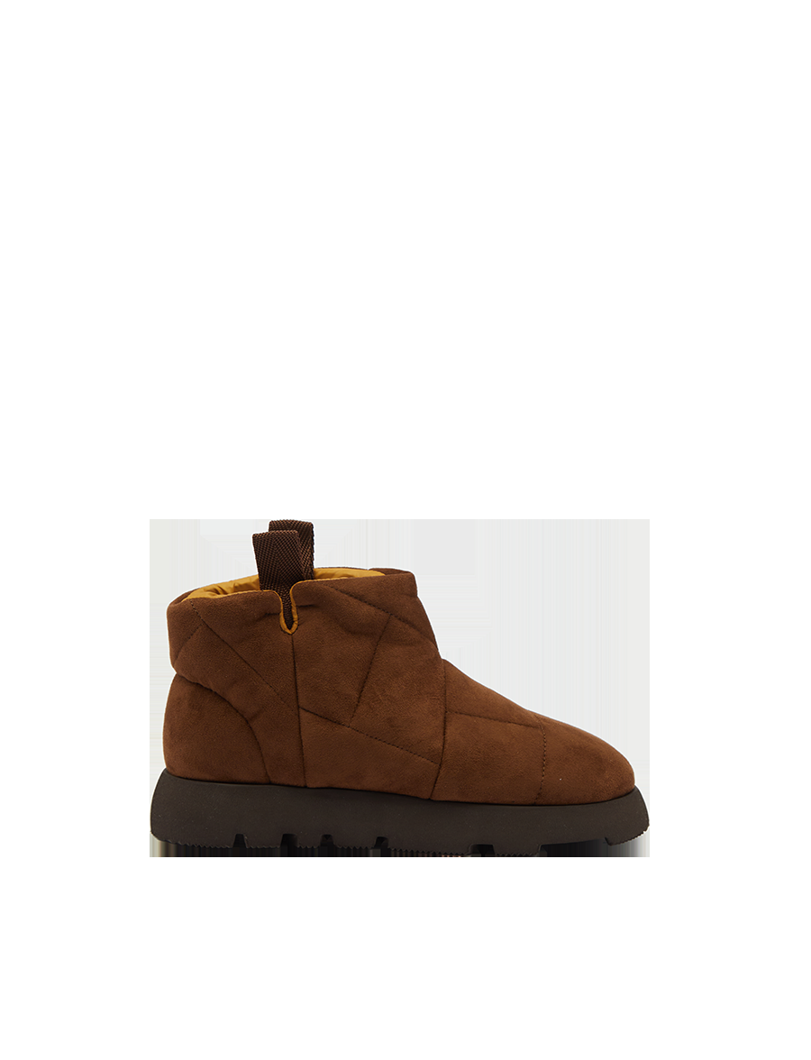 Piumestudio Quadrato Suede Tabacco Sottocosto