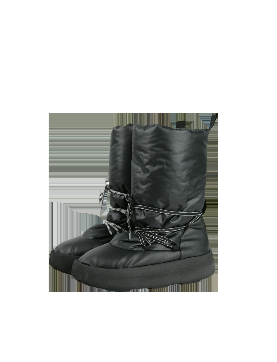 Piumestudio Sbuffo Nylon & Sky Black Vendita Calda