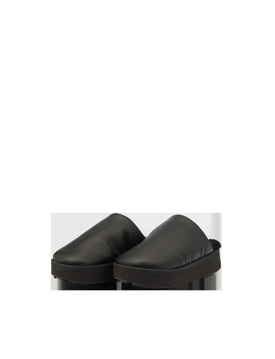 Piumestudio Sabot Sky + Fur Black Negozio