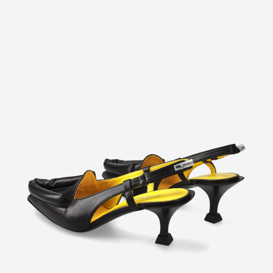 Premiata Décolleté slingback M6681A in nappa Economico