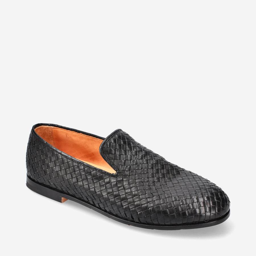 Premiata Slip-on Arden 32154C in vitello intrecciato In Vendita
