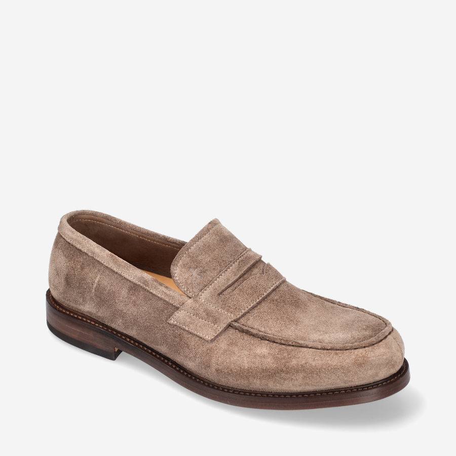 Premiata Mocassini 32050O in suede In Vendita