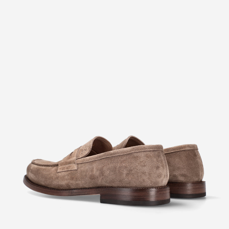 Premiata Mocassini 32050O in suede In Vendita
