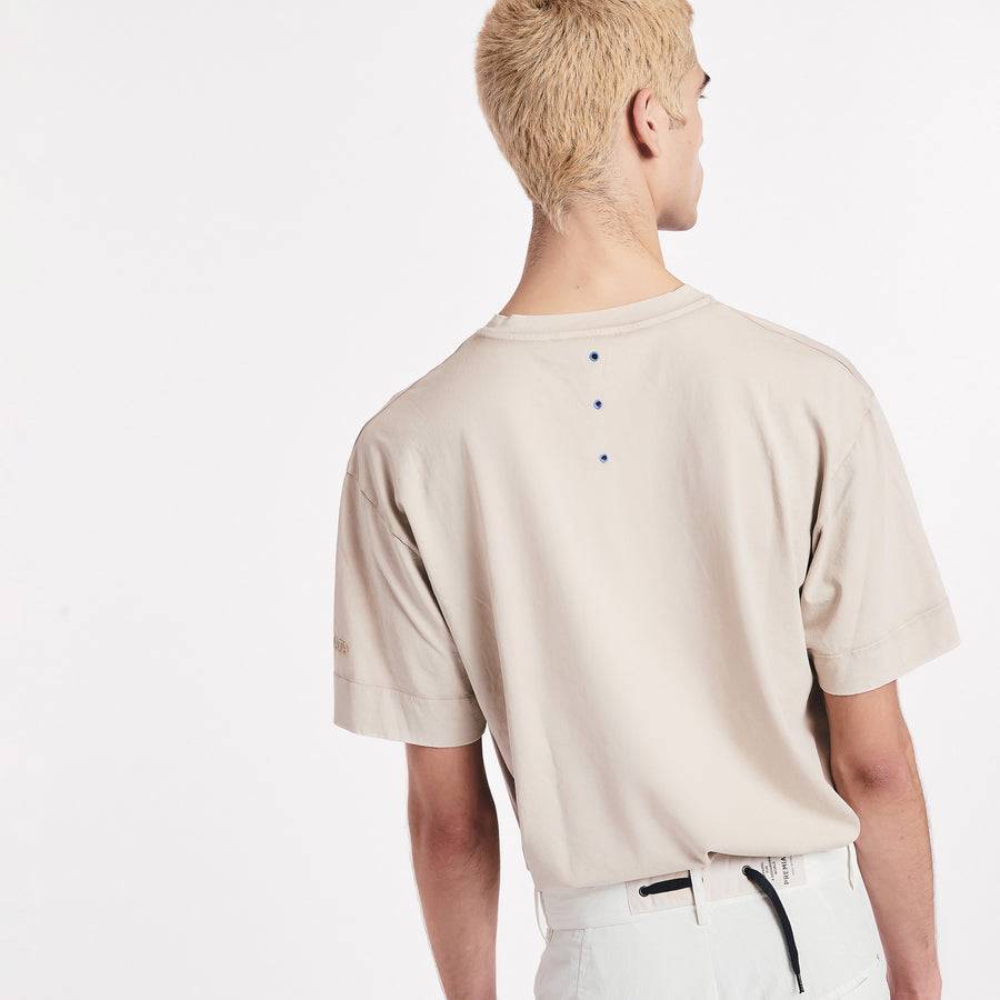 Premiata T-shirt over in cotone PR362705 In Vendita