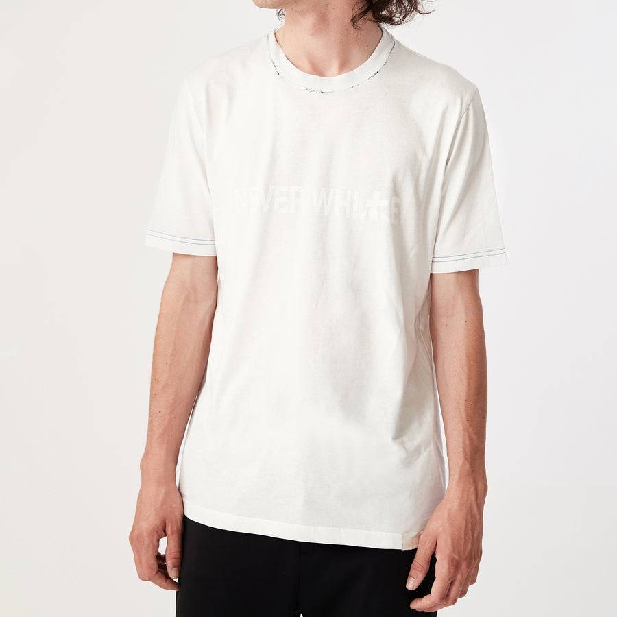 Premiata T-shirt PR364203 Never White in cotone Saldi Di Fabbrica