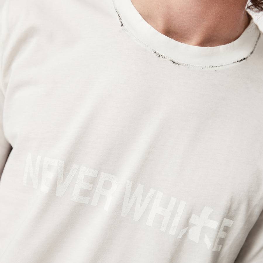 Premiata T-shirt PR364203 Never White in cotone Saldi Di Fabbrica