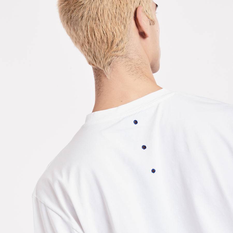 Premiata T-shirt con ricamo PR363230 Vendite Flash
