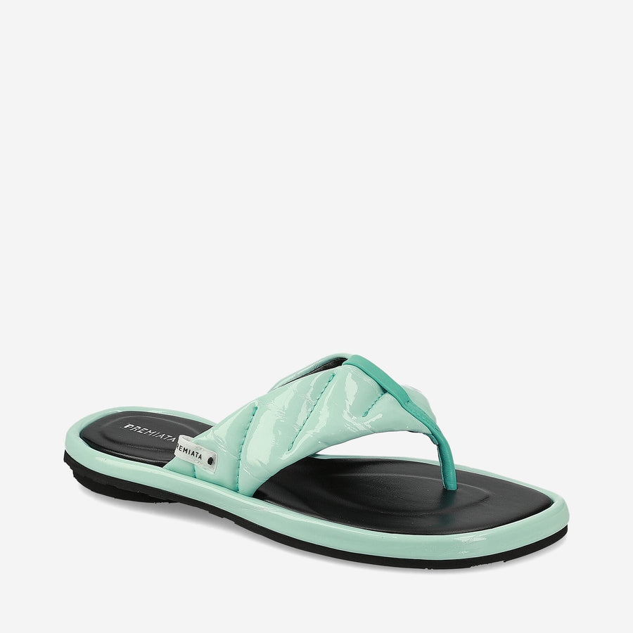 Premiata Sandali infradito M6654H in nappa imbottita Saldi