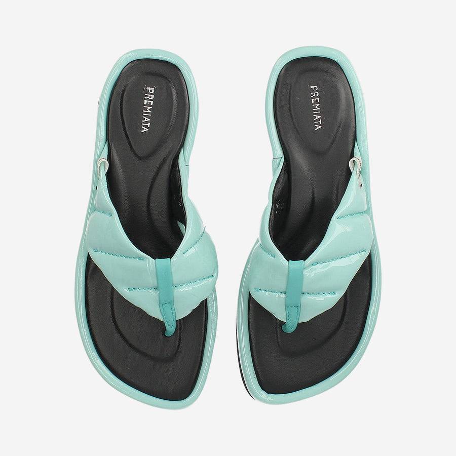 Premiata Sandali infradito M6654H in nappa imbottita Saldi