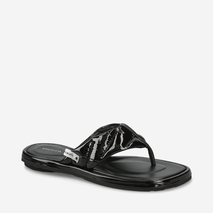 Premiata Sandali infradito M6654B in nappa imbottita Offerte