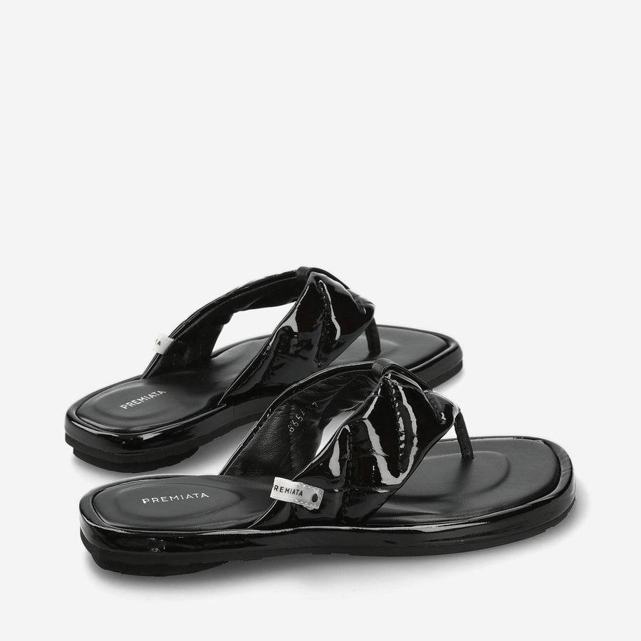 Premiata Sandali infradito M6654B in nappa imbottita Offerte