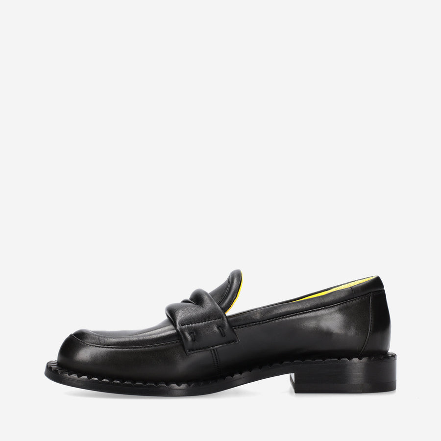 Premiata Mocassini Deb M6667B in nappa Italia