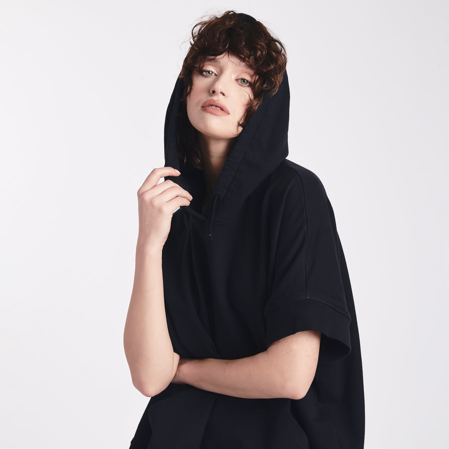 Premiata Poncho con cappuccio PR354100 Shopping Online
