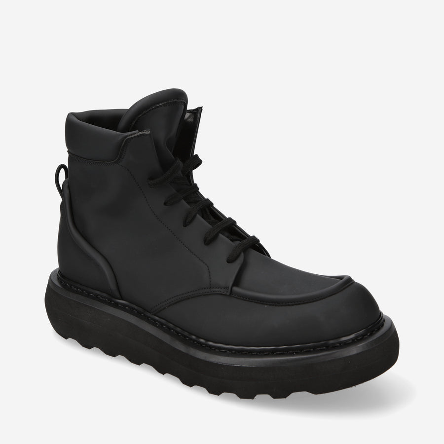 Premiata Stivaletti stringati Cal 32130YE in gommato Offerta