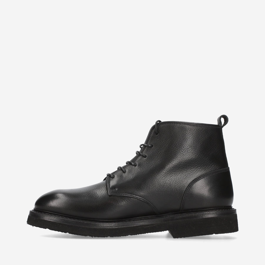 Premiata Stivaletti stringati 32221B in pelle Moda