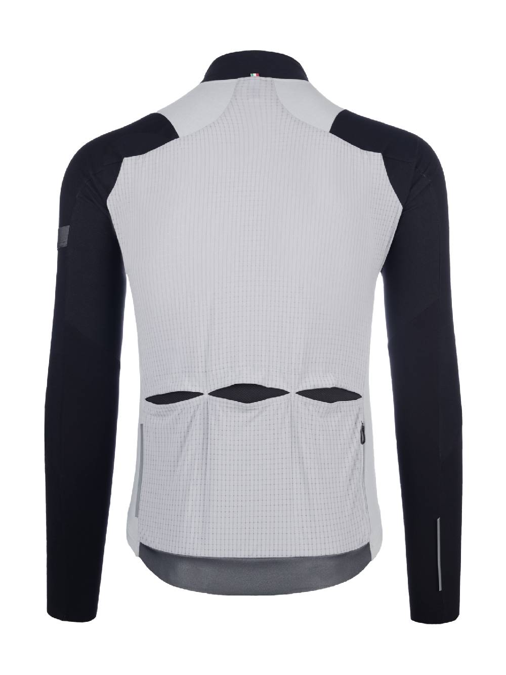 Q36.5 Hybrid Que Maglia Maniche Lunghe Grigio Ghiaccio Nuovo