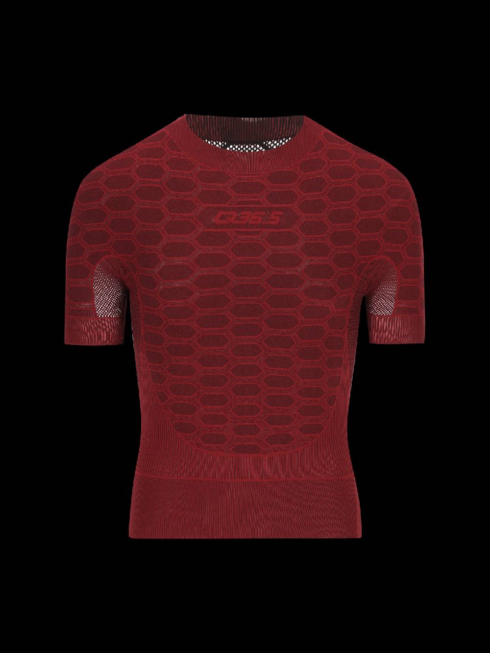Q36.5 Intimo 2 Maniche Corte Rosso Siena Spedizione Gratuita